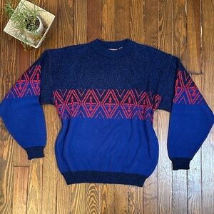 Vintage Crew Neck Sweater